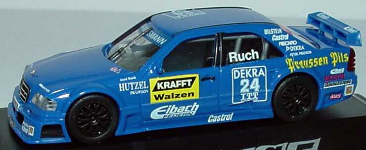 Foto 1:87 Mercedes-Benz C 180 DTM 1995 Ruch, Kraft Walzen Nr.24, Ruch herpa 036566