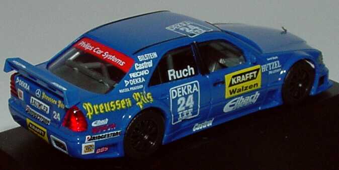 Foto 1:87 Mercedes-Benz C 180 DTM 1995 Ruch, Kraft Walzen Nr.24, Ruch herpa 036566