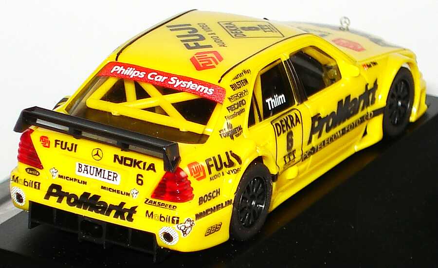 Foto 1:87 Mercedes-Benz C 180 DTM 1995 Zakspeed, ProMarkt Nr. 6, Kurt Thiim herpa 036672