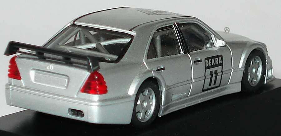 Foto 1:87 Mercedes-Benz C 180 DTM silber-met. Nr.11 Prototyp IAA 1993 - herpa 036009