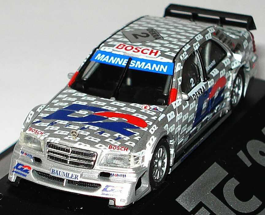 Foto 1:87 Mercedes-Benz C 180 (W202) ITC 1996 AMG, D2 Privat Nr.2, Dario Franchitti herpa 036900