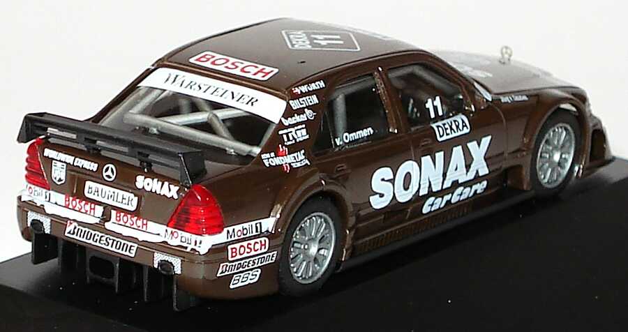Foto 1:87 Mercedes-Benz C 180 (W202) ITC 1996 AMG, UPS Nr.11, Jörg v. Ommen herpa 036931