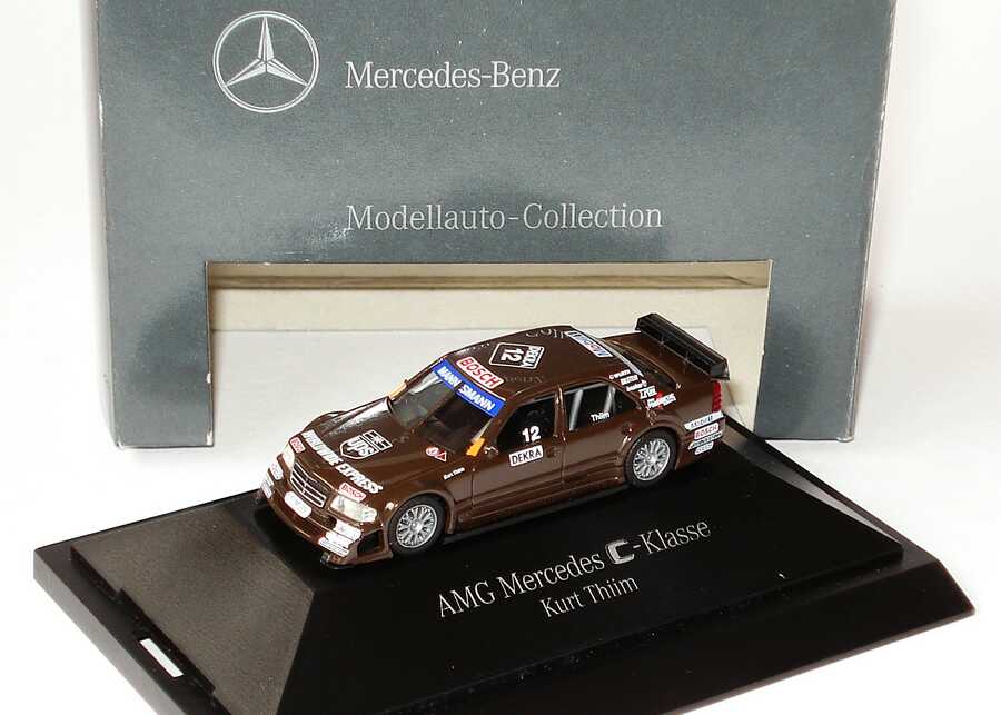 Foto 1:87 Mercedes-Benz C 180 (W202) ITC 1996 AMG, UPS Nr.12, Kurt Thiim Werbemodell herpa B66005329