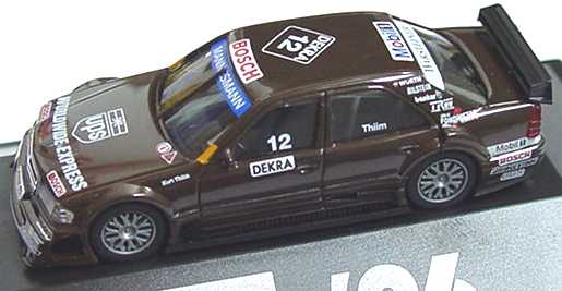 Foto 1:87 Mercedes-Benz C 180 (W202) ITC 1996 AMG, UPS Nr.12, Kurt Thiim herpa 036948