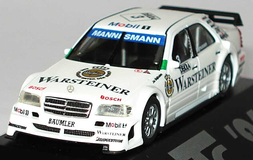 Foto 1:87 Mercedes-Benz C 180 (W202) ITC 1996 AMG, Warsteiner Nr.3, Jan Magnussen herpa 036917