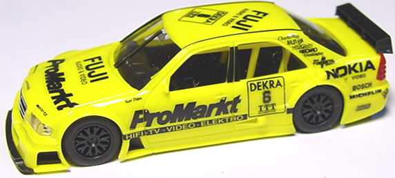 Foto 1:87 Mercedes-Benz C 180 ITC ProMarkt Nr.6, Kurt Thiim (ohne Fensterdruck) (ohne PC-Box) herpa