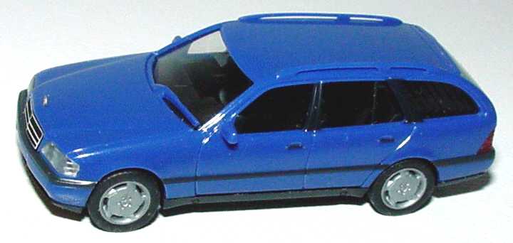 Foto 1:87 Mercedes-Benz C 180 Touring (S202) blau herpa