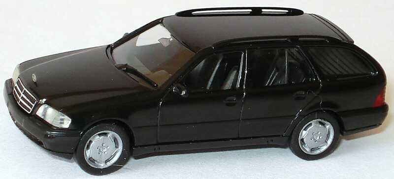 Foto 1:87 Mercedes-Benz C 180 Touring (S202) schwarz herpa 022095