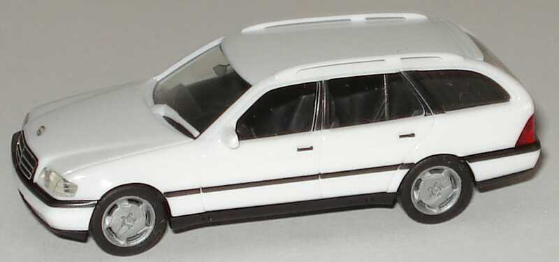 Foto 1:87 Mercedes-Benz C 180 Touring (S202) weiß herpa 022095