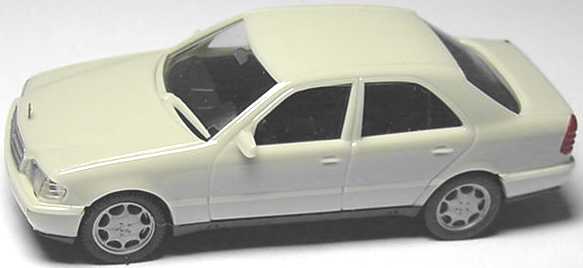 Foto 1:87 Mercedes-Benz C 180 (W202) grauweiß herpa