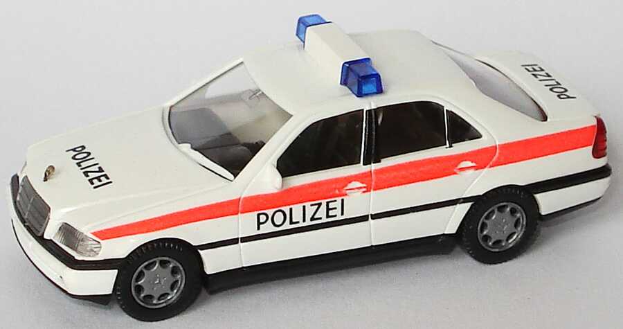 Foto 1:87 Mercedes-Benz C 200 (W202) Polizei Österreich Wiking 10403