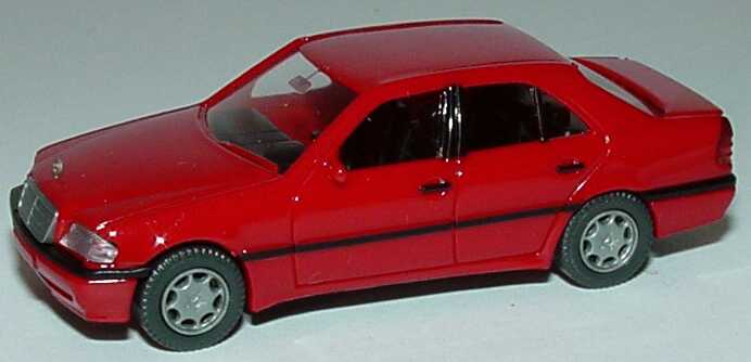 Foto 1:87 Mercedes-Benz C 200 (W202) dunkelrot Wiking 144