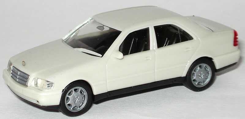 Foto 1:87 Mercedes-Benz C 220 Facelift (W202) altweiß herpa 022422