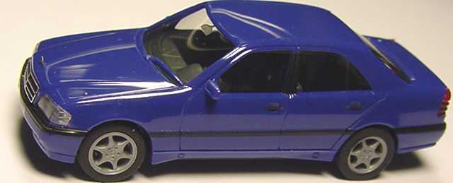 Foto 1:87 Mercedes-Benz C 220 Facelift (W202) blau herpa 022422