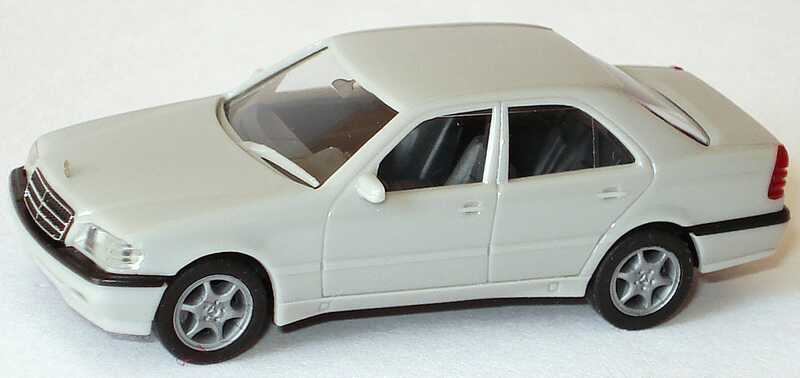 Foto 1:87 Mercedes-Benz C 220 Facelift (W202) hellgrau herpa 022422