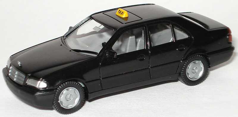 Foto 1:87 Mercedes-Benz C 220 (W202) Taxi schwarz AMW/AWM