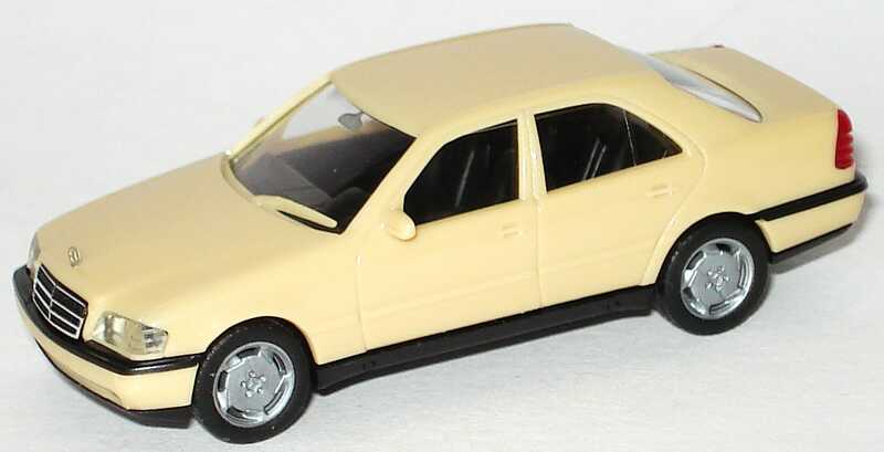 Foto 1:87 Mercedes-Benz C 220 (W202) beige herpa 021401