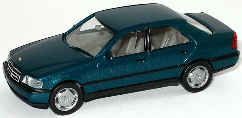 Foto 1:87 Mercedes-Benz C 220 (W202) lagunengrün-met. herpa 031400