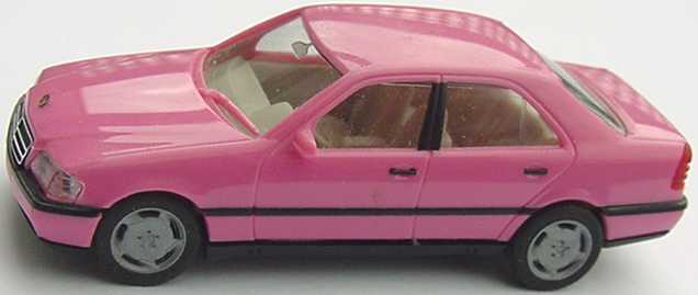 Foto 1:87 Mercedes-Benz C 220 (W202) rosa herpa 185400