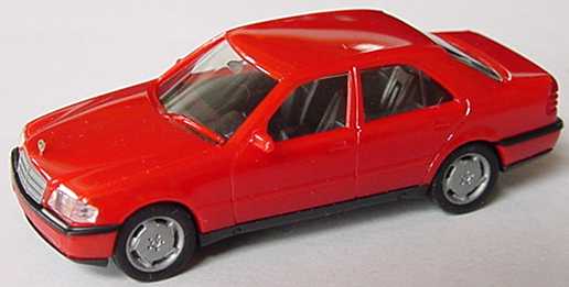 Foto 1:87 Mercedes-Benz C 220 (W202) rot (grauer Grill!) herpa 021401
