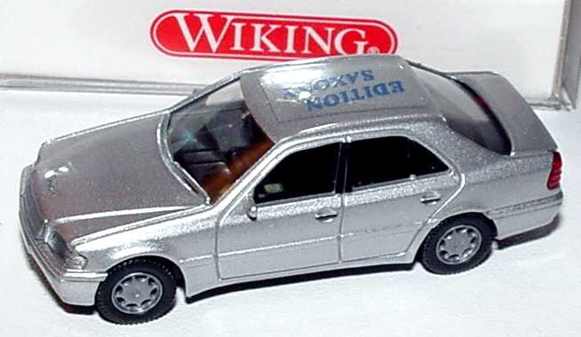 Foto 1:87 Mercedes-Benz C 240 Facelift (W202) silber-met. Edition Saxony Wiking 1444024