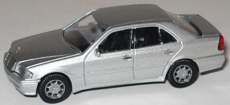 Foto 1:87 Mercedes-Benz C 240 Facelift (W202) silber-met. Wiking 144