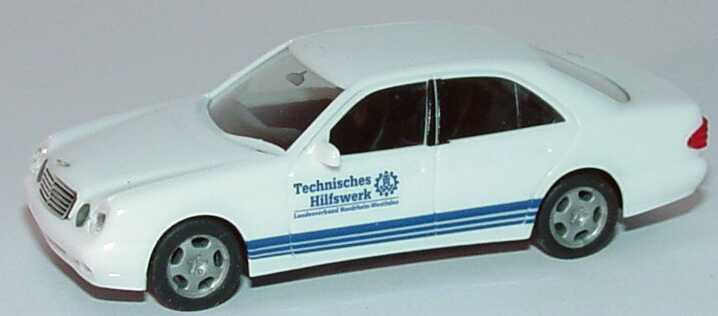 Foto 1:87 Mercedes-Benz E 200 (W210) THW NRW herpa 045551