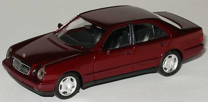 Foto 1:87 Mercedes-Benz E 320 Avantgarde (W210) rubinrot-met. herpa