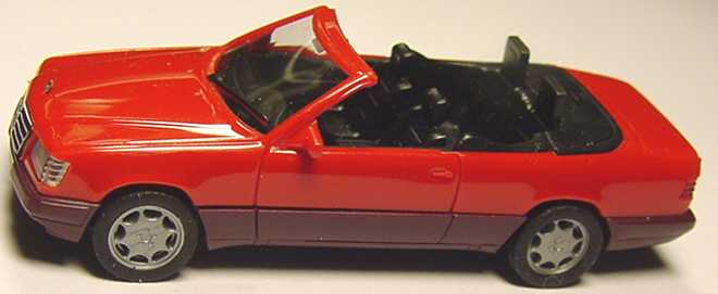 Foto 1:87 Mercedes-Benz E 320 Cabriolet (A124) brillantrot herpa 021432