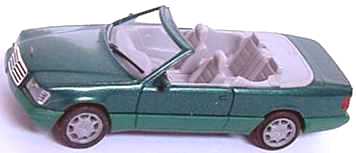 Foto 1:87 Mercedes-Benz E 320 Cabriolet (A124) grün-met. herpa 031431