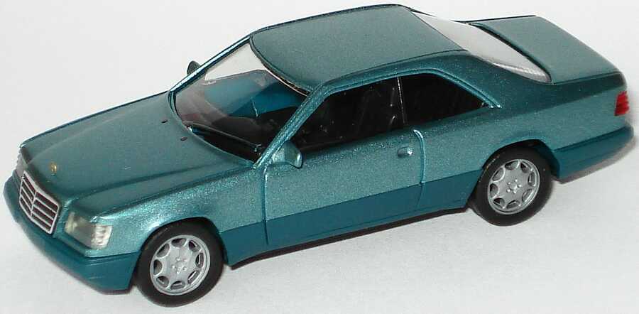 Foto 1:87 Mercedes-Benz E 320 Coupé (C124) beryll-met. herpa 031455