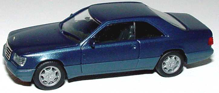 Foto 1:87 Mercedes-Benz E 320 Coupé (C124) nauticblau-met. herpa 031455