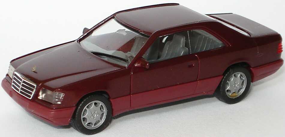 Foto 1:87 Mercedes-Benz E 320 Coupé (C124) weinrot-met. herpa 031455