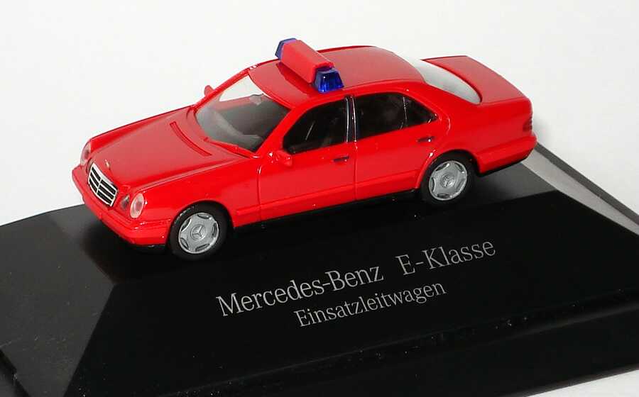 Foto 1:87 Mercedes-Benz E 320 (W210) Feuerwehr Werbemodell herpa B66005633