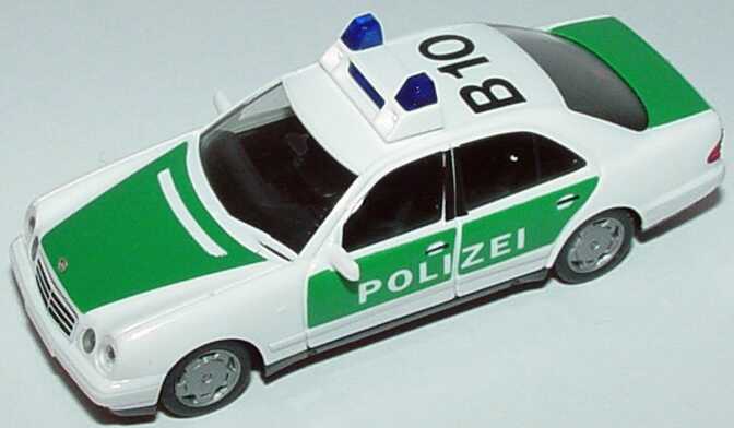Foto 1:87 Mercedes-Benz E 320 (W210) Polizei B10, Warnlichtbalken weiß herpa 042864