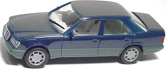 Foto 1:87 Mercedes-Benz E 320 (W124) dunkelblau herpa 021425