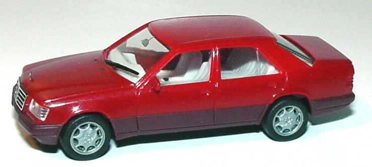 Foto 1:87 Mercedes-Benz E 320 (W124) weinrot herpa 021425