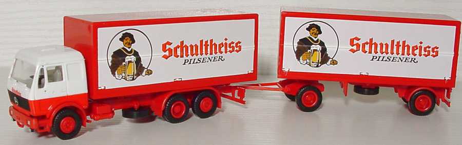 Foto 1:87 Mercedes-Benz GetränkeKoHgz 3/2 Schultheiss Pilsener Albedo