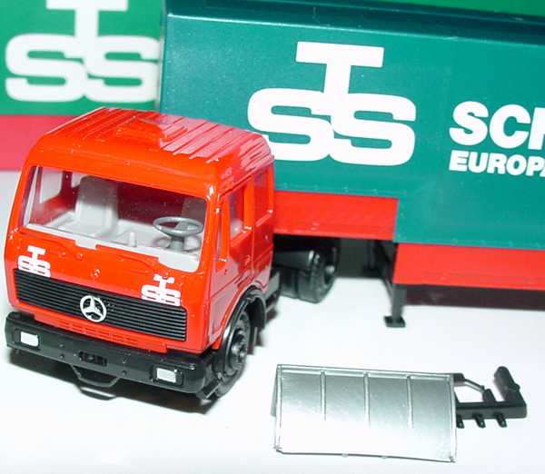 Foto 1:87 Mercedes-Benz JuPPSzg 2/2 STS Schärli Transporte KG (in Werbekarton) herpa
