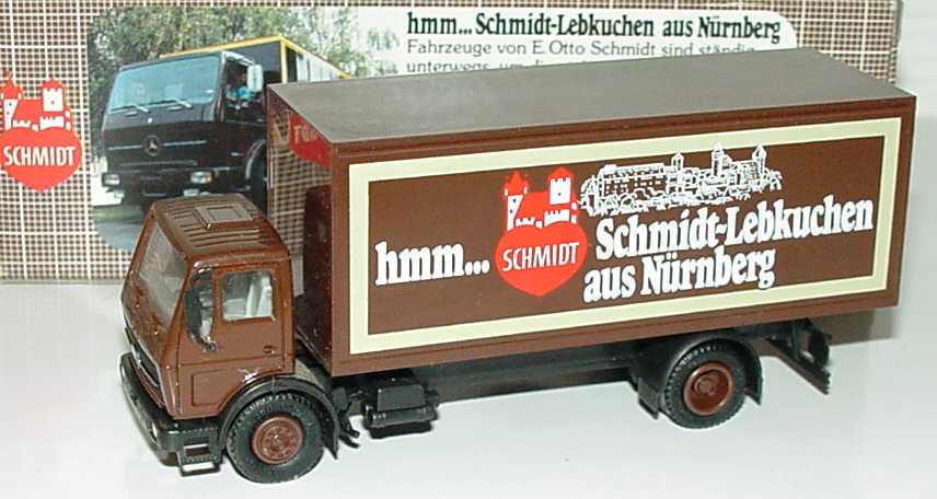 Foto 1:87 Mercedes-Benz (K) 2a Ko-Lkw hmm... Schmidt-Lebkuchen aus Nürnberg herpa 806414