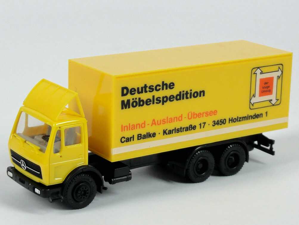 Foto 1:87 Mercedes-Benz (K) 3a Ko-LKW Deutsche Möbelspedition, 3450 Holzminden 1 herpa 806390