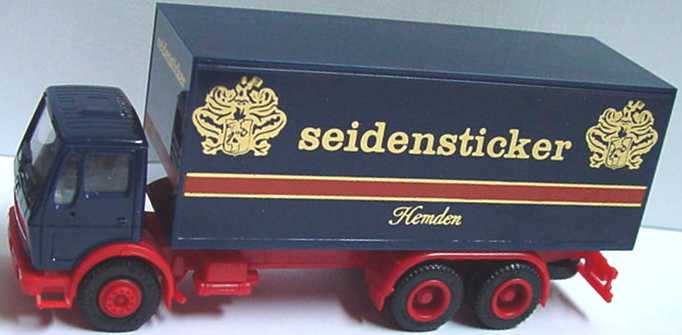 Foto 1:87 Mercedes-Benz (K) 3a Ko-LKW Seidensticker Hemden herpa