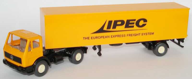 Foto 1:87 Mercedes-Benz (K) KoSzg 2/1 IPEC - The european express freight system Wiking 547