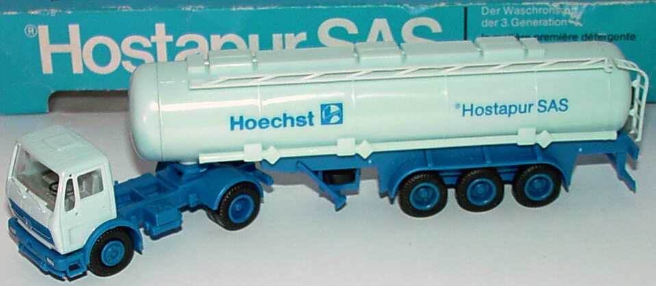 Foto 1:87 Mercedes-Benz (K) TankSzg 2/3 Hoechst Hostapur SAS Hoechst-Sondermodell herpa