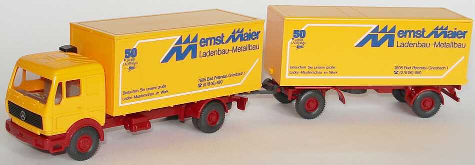 Foto 1:87 Mercedes-Benz KoHgz 2/2 Ernst Maier Ladenbau-Metallbau, Bad Peterstal Wiking 459/2