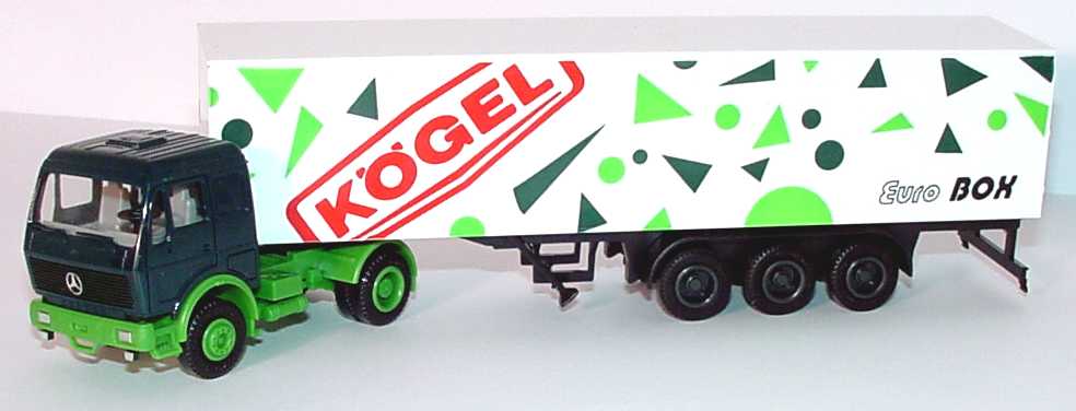 Foto 1:87 Mercedes-Benz KoSzg 2/3 Kögel Euro Box Albedo