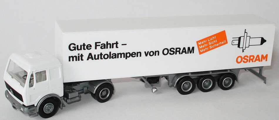 Foto 1:87 Mercedes-Benz KoSzg 2/3 Osram, Gute Fahrt - mit Autolampen von Osram herpa