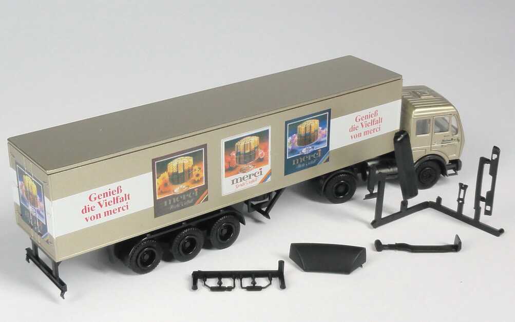 Foto 1:87 Mercedes-Benz KoSzg 2/3 Schwarz Mühldorf, Merci (Seibert Sondermodell) Albedo