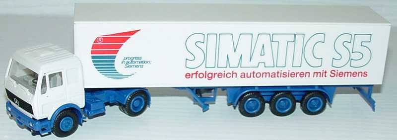 Foto 1:87 Mercedes-Benz KoSzg 2/3 Simatic C5 - erfolgreich automatisieren mit Siemens herpa