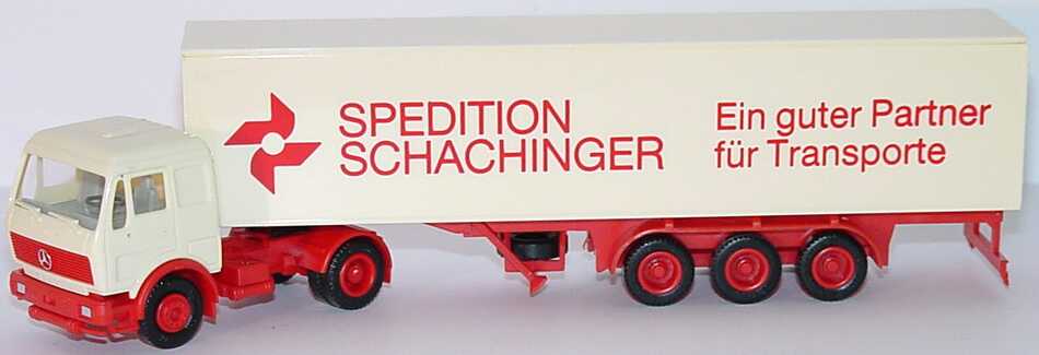 Foto 1:87 Mercedes-Benz KoSzg 2/3 Spedition Schachinger - Ein guter Partner für Transporte herpa